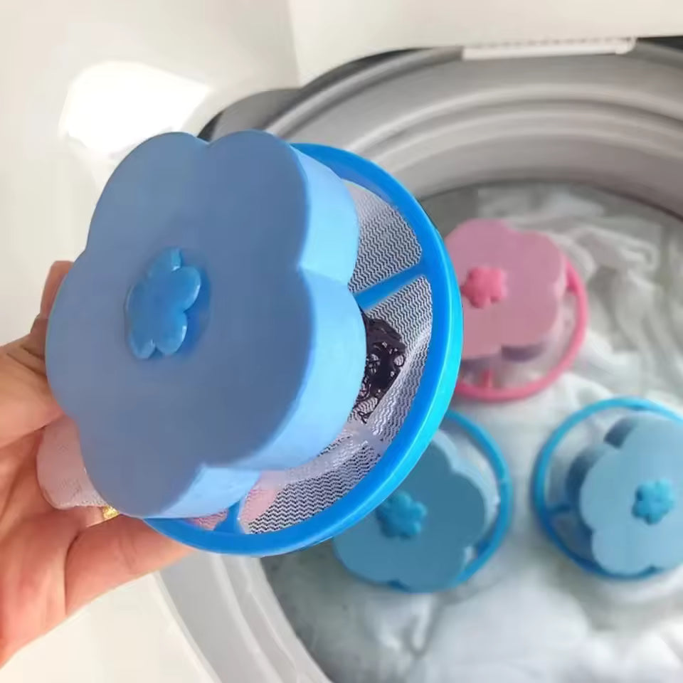 Pet Hair Remover Washing Machine Floating Lint Filter Bag